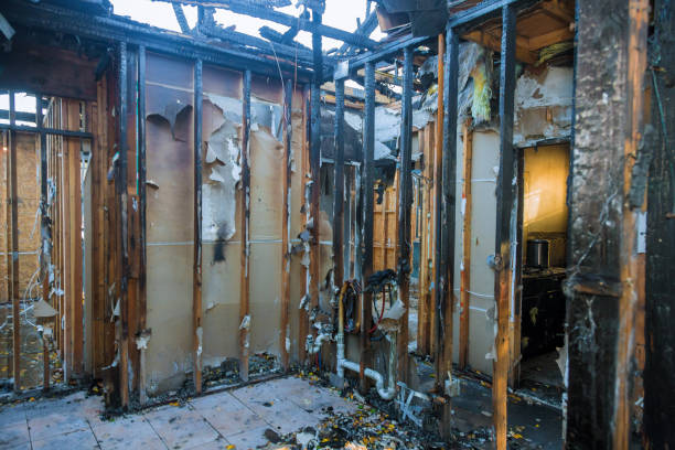 Professional Emergency Fire Cleanup technician working in Long Grove, IL